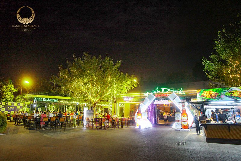 Thưởng thức bia hơi Hà Nội chuẩn vị tại nhà hàng Xanh Drinks