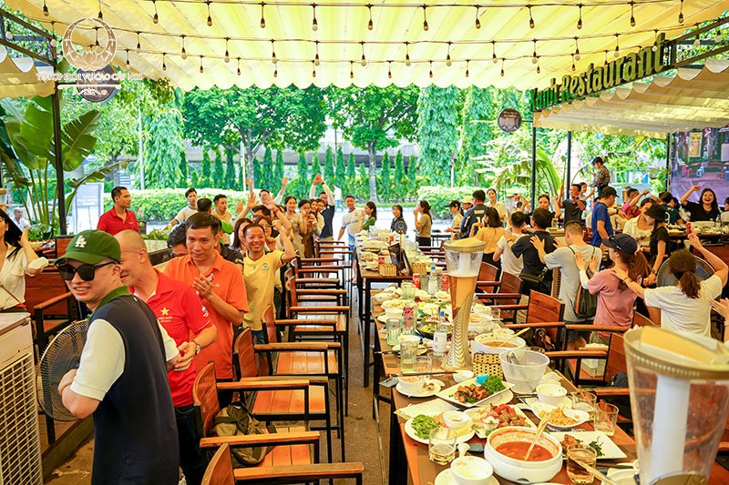 Nhà hàng Xanh Drinks – Nhà hàng đặt tiệc với không gian thoáng đãng, thân thiện Nhà hàng Xanh Drinks – Địa điểm đặt tiệc lý tưởng