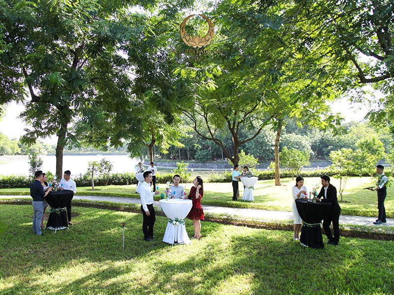 Đa dạng trong không gian tổ chức tiệc