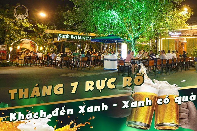 Tin tức Tháng 7 rực rỡ - Khách đến Xanh - Xanh có quà