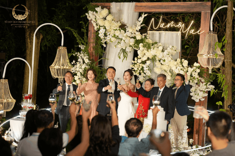 Tổ chức tiệc cưới ở Hà Nội:  Nâng tầm ngày trọng đại tại Biệt Thự Số 1
