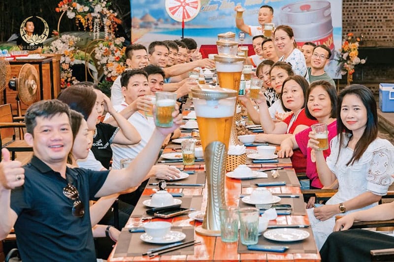 Không gian tiệc tại nhà hàng Xanh: Lựa chọn lý tưởng cho mọi sự kiện Không gian tiệc tại nhà hàng Xanh