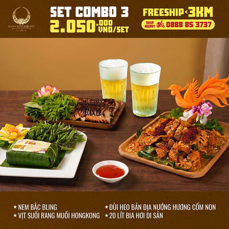 Set Combo mang đi - Mang “Xanh” đến nơi bạn muốn!